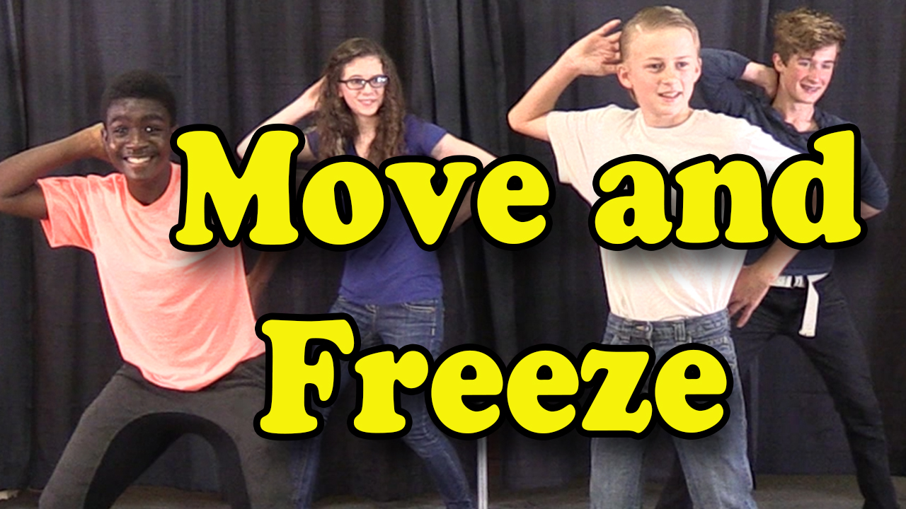Freeze Dance: Move Your Body  Follow Along Activities for Kids 