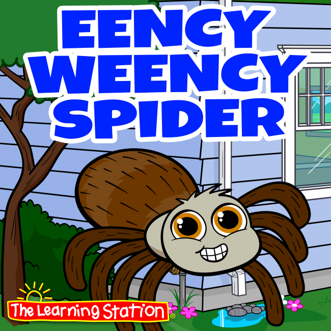 The Itsy Bitsy Spider Song  Kids Learning Videos 